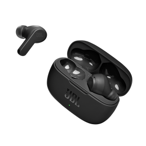 JBL Wave 200TWS - Black - True Wireless Earbuds - Detailshot 6